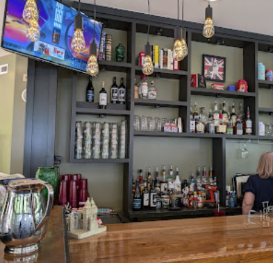 The Cheshire Arms TV area